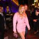 Margot Robbie – Rocks in pink at the Peninsula Hotel in New York