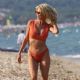 Victoria Silvstedt Out at La Reserve Beach in Saint-tropez