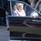 Elisabeth Moss – Pictured on set with director Max Minghella in Los Angeles