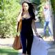 Actress and busy mom Jordana Brewster stops by a gym for a workout in West Hollywood, California on August 24, 2015