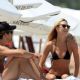 Candice Swanepoel showing off her bikini body in Miami (July 3)
