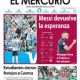 Lionel Messi - El Mercurio Magazine Covers Magazine Cover [Ecuador] (27 November 2022)