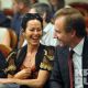 Ralph Fiennes and Amanda Harlech