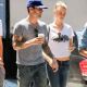 Adam Levine and Behati Prinsloo apartment hunting in NYC (July 29)