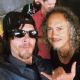 Norman Reedus & Kirk Hammett