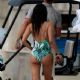 Diane Guerrero in Swimsuit at the beach in Miami