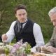 Left to Right: James McAvoy and John Sessions. Photo taken by Stephan Rabold, Courtesy of Sony Pictures Classics