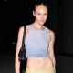 Candice Swanepoel – Exits the Vogue runway show in NY