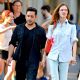 Supermodel Coco Rocha and her husband James Conran go for a stroll hand-in-hand in New York City