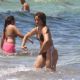 Camila Cabello – Spotted on a beach in Coral Gables