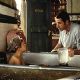 Adam Sandler gives Cole and Dylan Sprouse a bath in Big Daddy