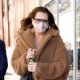 Brooke Shields – Wears a brown Teddy bear fur jacket while exiting ‘The Drew Barrymore Show’