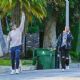 Abby Champion – Out for a walk in Pacific Palisades