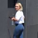 Jorgie Porter – Leave a photo shoot for his new clothing brand Transpire in Manchester