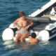 Francesca Sofia Novello – In a swimsuit on a yacht in Italy