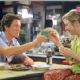 Hugh Grant (left) as Daniel Cleaver and Renee Zellweger as Bridget Jones.