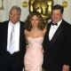 Randy Newman, Jennifer Lopez and John Goodman  - The 74th Annual Academy Awards - Pressroom (2002)
