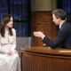 Dakota Johnson visits Late Night with Seth Meyers (February 1, 2017)