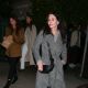Courteney Cox – In a black and white long coat at Giorgio Baldi restaurant in Santa Monica
