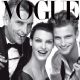 Linda Evangelista, John Pearson, RJ King - Vogue Magazine Cover [Italy] (4 July 2013)
