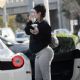 Bhad Bhabie – Seen showcasing a new hairstyle while out in Los Angeles