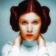 Carrie Fisher as Princess Leia in 