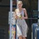 Candice Swanepoel – Seen a gas station in Miami Beach