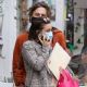 Florence Pugh – shows off her new short hair in New York