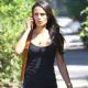 Actress and busy mom Jordana Brewster stops by a gym for a workout in West Hollywood, California on August 24, 2015