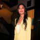 Nicole Scherzinger – Wears a canary yellow pantsuit at Catch LA in West Hollywood