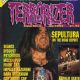 Andreas Kisser - Terrorizer Magazine Cover [United Kingdom] (January 1994)