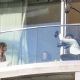 Kendall Jenner – On a photoshoot on a balcony in the Hollywood Hills