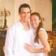 Adrian Paul and Alexandra Tonelli