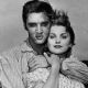 Debra Paget and Elvis Presley