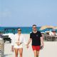 Jessica Ledon – With Bonnie Mueller seen at the beach in Miami