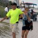 Jennifer Aniston - Shooting A Scene For 
