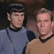 William Shatner and Leonard Nimoy in 