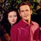 Luke Perry and Shannen Doherty