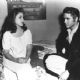 Debra Paget and Elvis Presley