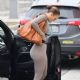 Jennifer Lopez – Wearing high-waisted yoga pants in Los Angeles