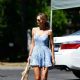 Gia Skova – Seen in Pacific Palisades for some shopping