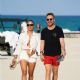 Jessica Ledon – With Bonnie Mueller seen at the beach in Miami