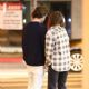 Taylor Hill walk with her boyfriend in West Hollywood