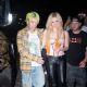 Avril Lavigne – Leaves Machine Gun Kelly’s Madison Square Garden after party in NY