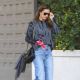 Alessandra Ambrosio – Makes a fresh-faced appearance in Brentwood