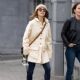 Emilia Clarke – Seen in Belgium to shoot scenes for film ‘The Pod Generation’