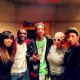 Amber Rose, Wiz Khalifa, Kelly Rowland, Akon, and Pharrell in the Studio in Los Angeles, California - March 22, 2013
