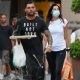 Aida Yespica with her ex Geppy Lama in Padua