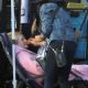 Elisabeth Moss – Pictured on set with director Max Minghella in Los Angeles