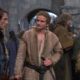 Edward Atterton as King Arthur, Samantha Mathis as Gwenwyfar and Michael Vartan as Lancelot in The Mists of Avalon (2001)